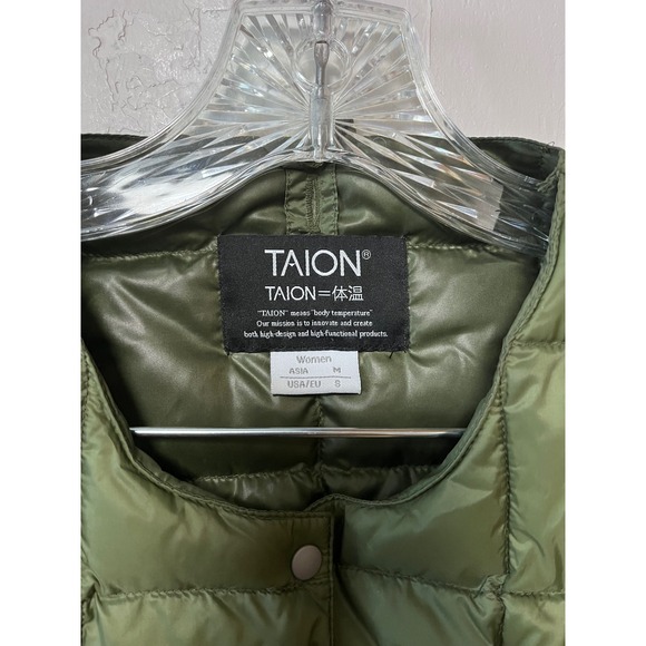 unisex basic crew neck down jacket - Picture 3 of 7